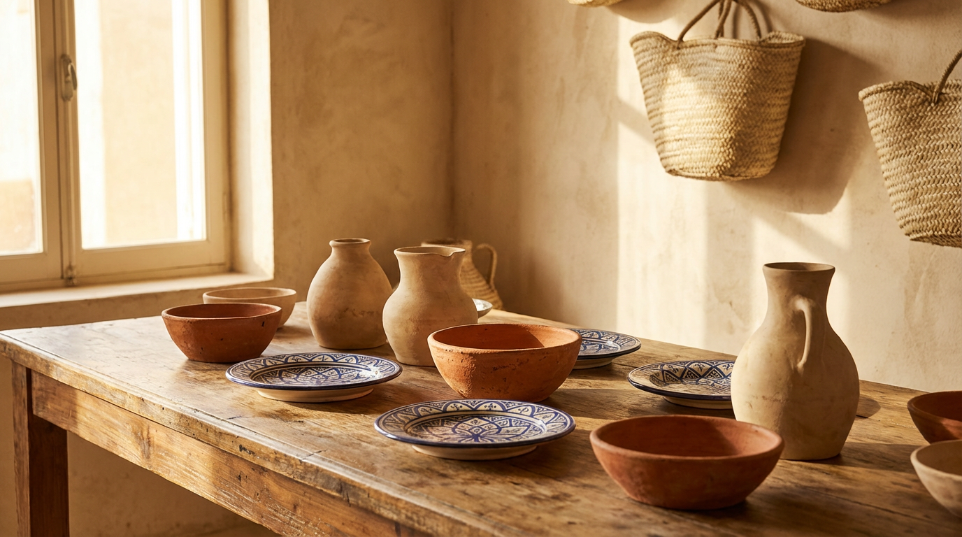 Handmade Egyptian pottery and ceramics