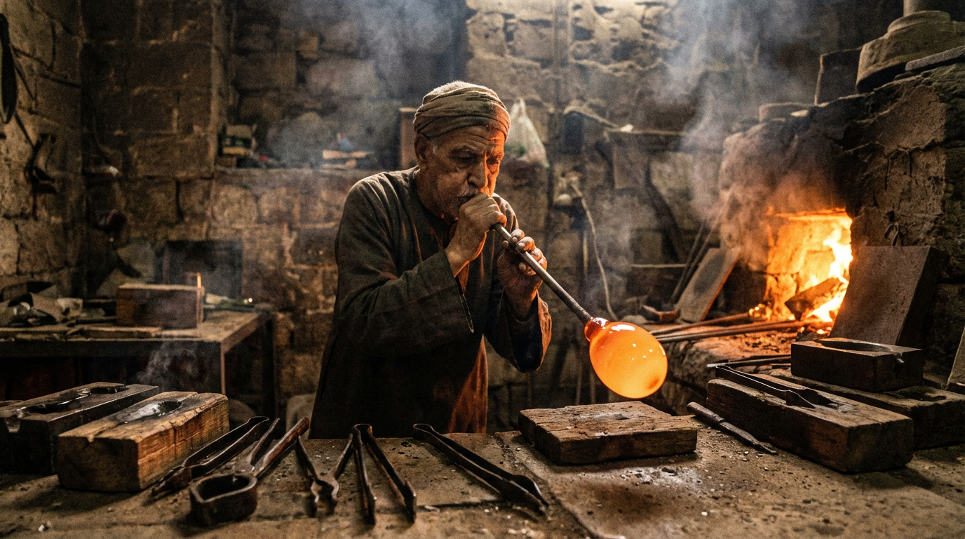 Glassblowers of Old Cairo
