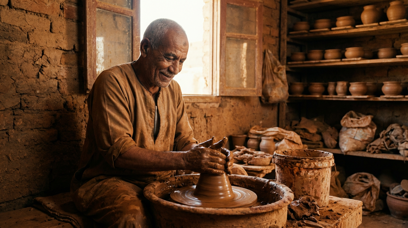 The Potters of Tunis Village