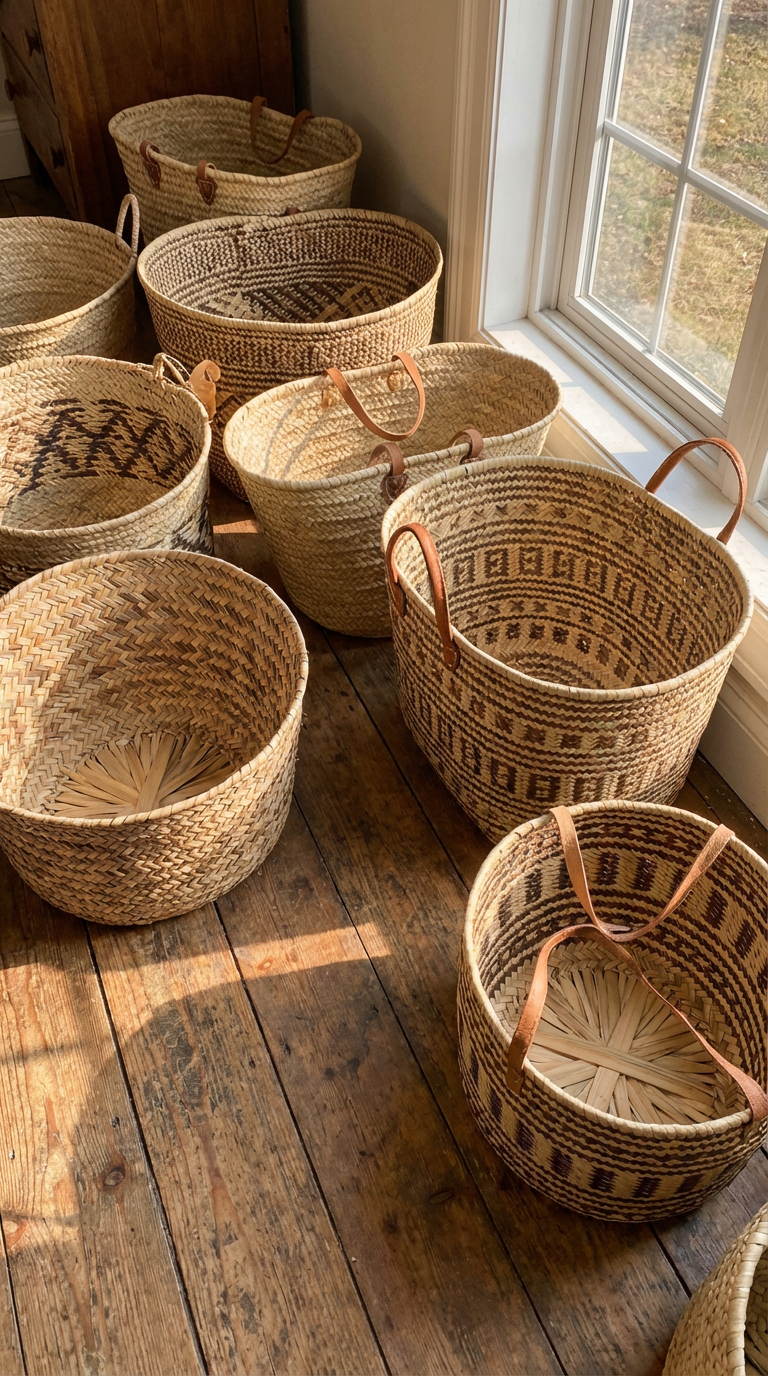 Aswan Palm Basket